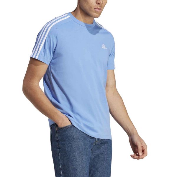 adidas Sport Inspired Essentials Single Jersey 3-Stripes T-S