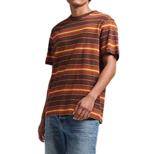 Superdry Textured Stripe T-Shirt M