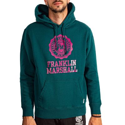 Franklin & Marshall Brushed Cotton Fleece Hoodie M