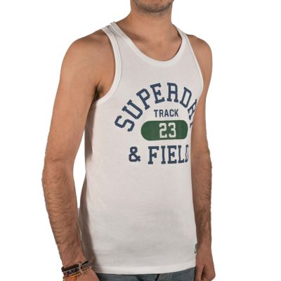 Superdry Track and Field Graphic Vest T-Shirt M 