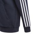 adidas Performance 3-Stripes Fleece Hooded Track Jacket GS